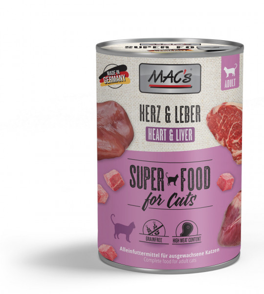 MACs Cat Herz & Leber 400g