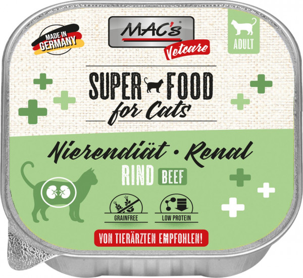 MACs Cat Vetcare Rind Nierendiät 100g
