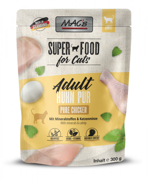 MAC´s Cat Pouchpack Huhn pur 300g
