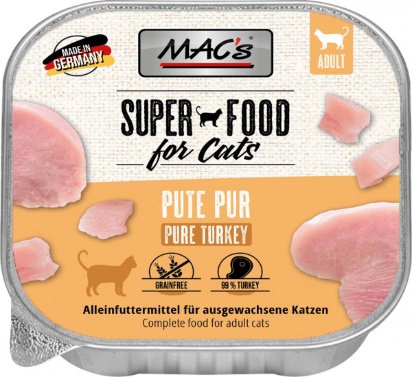 MACs Cat Schale Pute Pur 100g
