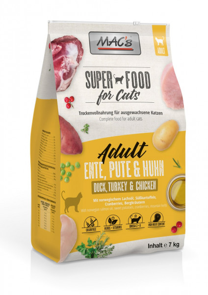 MACs Cat Ente, Pute & Huhn 7kg