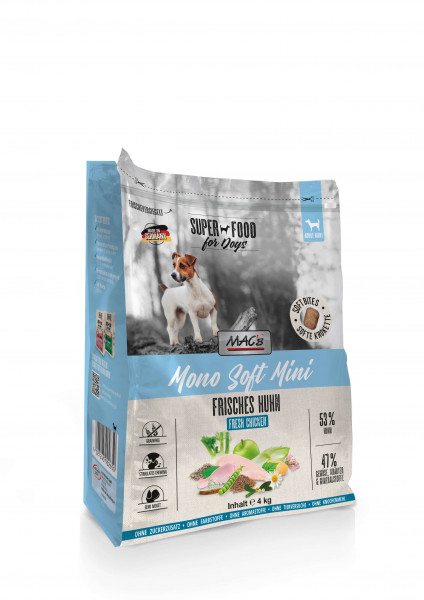 MACs Dog Mono Soft Mini - Frisches Huhn 4kg