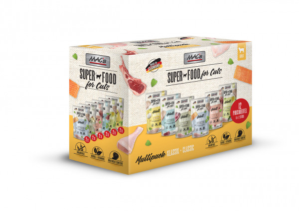 MACs Cat Pouch Multipack Klassik 12x100g