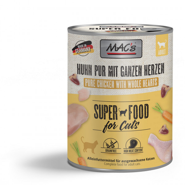MACs Cat Huhn pur mit ganzen Herzen 800g