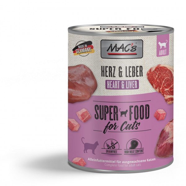 MACs Cat Herz & Leber 800g