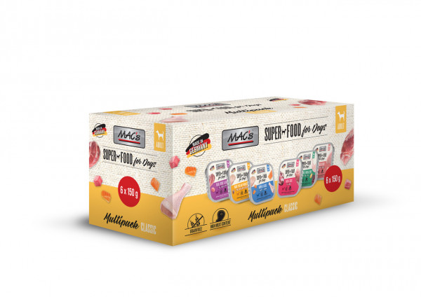 MACs Dog Schale Multipack Classic 6x150g