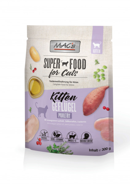 MACs Cat Kitten Geflügel 300g