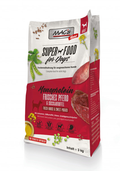 MACs Dog Mono frisches Pferd 3kg