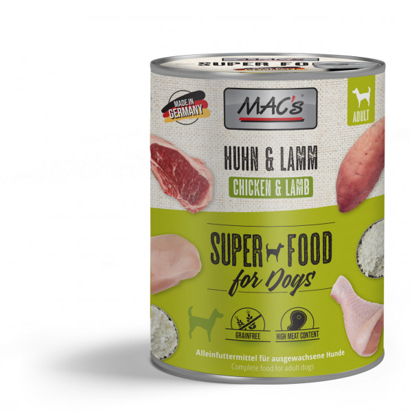 MACs Dog Huhn & Lamm 800g