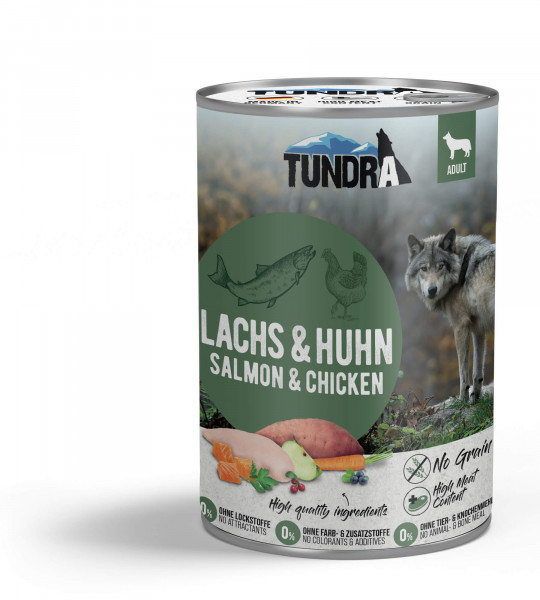 Tundra Dog Lachs & Huhn 400g