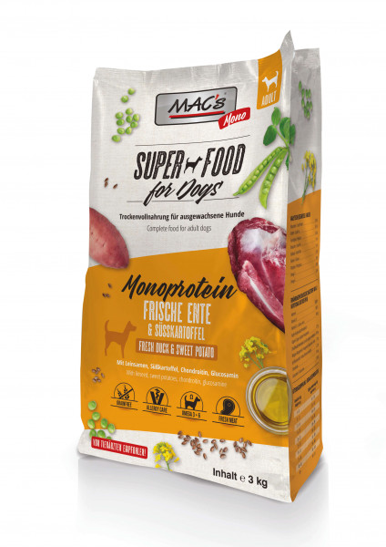 MACs Dog Mono frische Ente 3kg