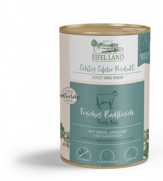 Eifel Land Dog frisches Rindfleisch 400g
