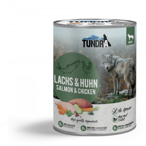 Tundra Dog Lachs & Huhn 800g