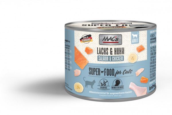 MACs Cat Lachs & Huhn 200g