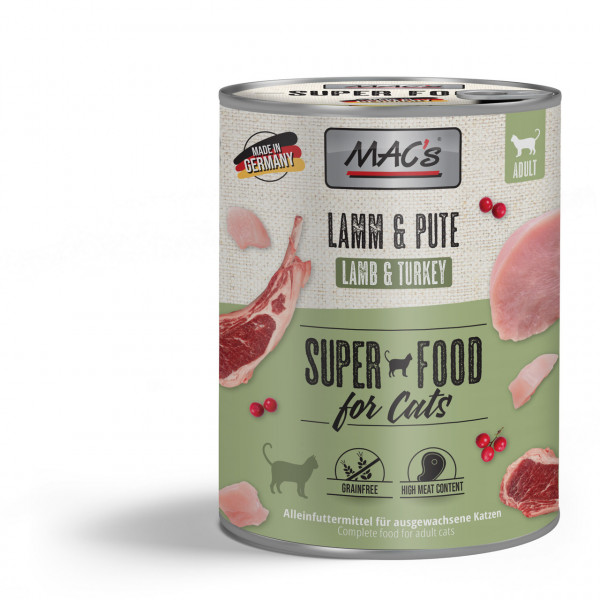 MACs Cat Lamm & Pute 800g