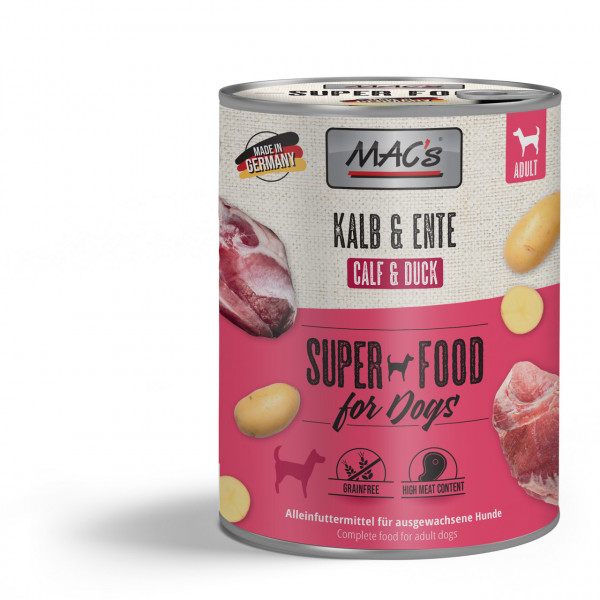 MACs Dog Kalb & Ente 800g