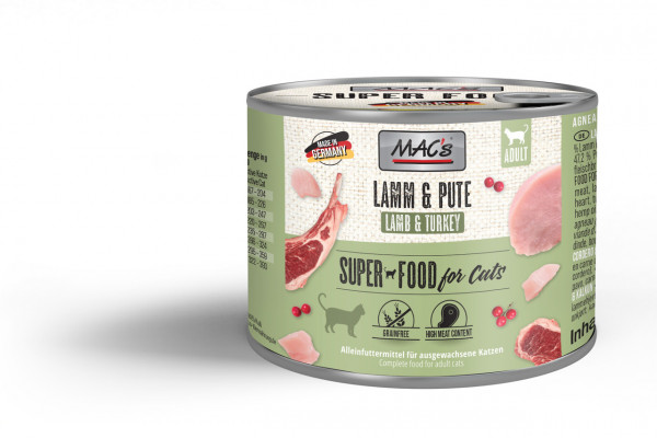 MACs Cat Lamm & Pute 200g