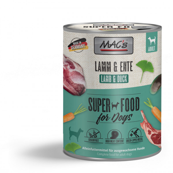 MACs Dog Lamm & Ente 800g