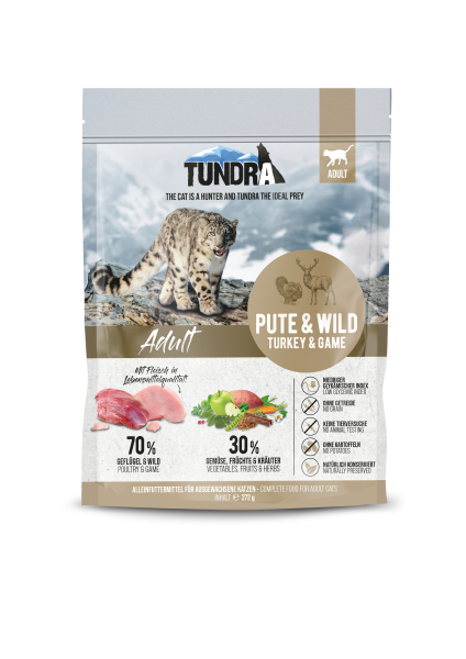 Tundra Cat Pute & Wild 272g