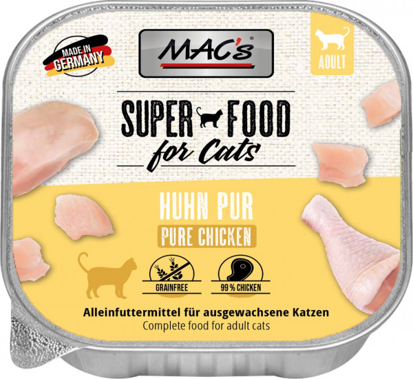MACs Cat Schale Huhn Pur 100g