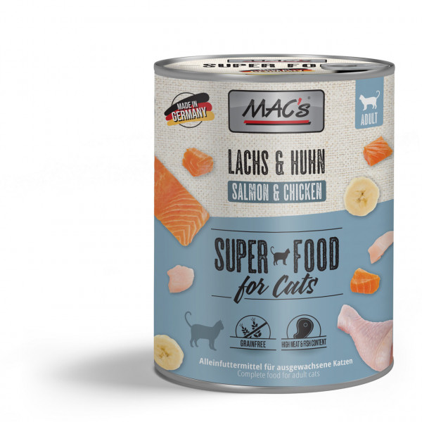 MACs Cat Lachs & Huhn 800g