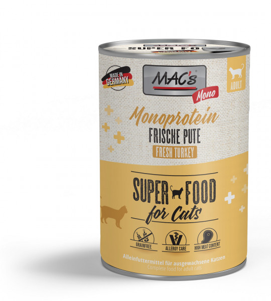 MACs Cat Mono frische Pute 400g