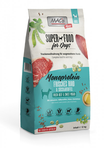 MACs Dog Mono frisches Rind 12kg