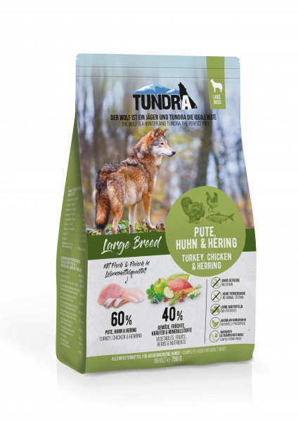 Tundra Dog Large Breed 750g
