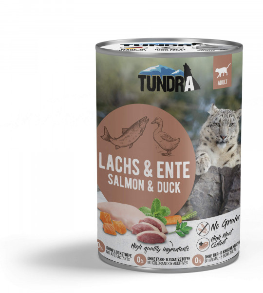 Tundra Cat Lachs & Ente 400g