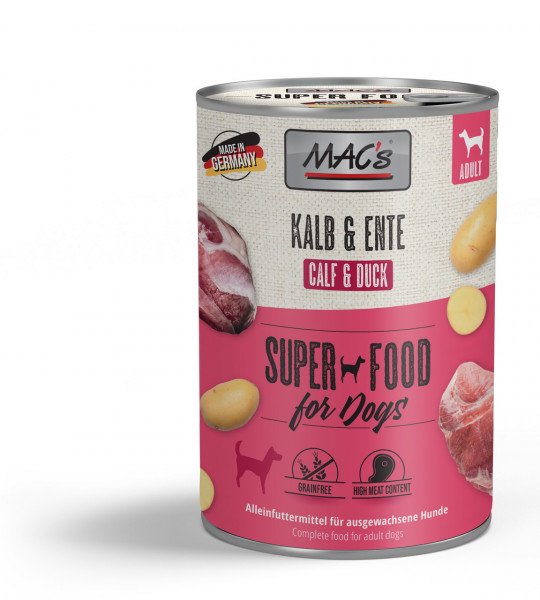MACs Dog Kalb & Ente 400g