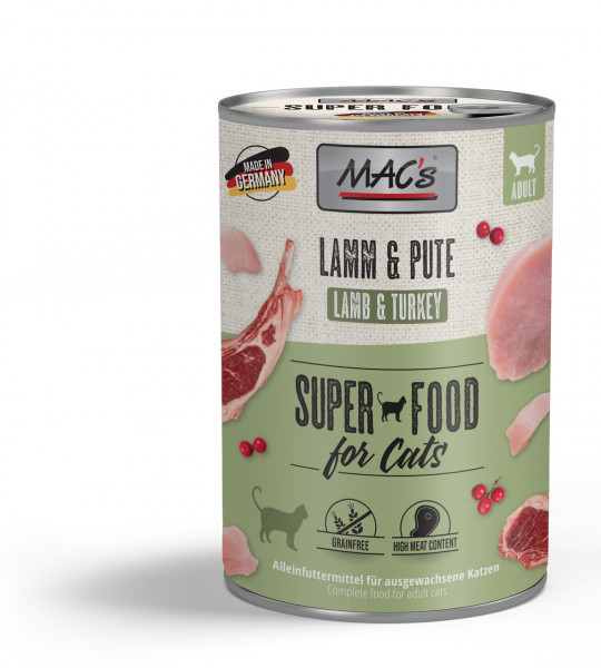 MACs Cat Lamm & Pute 400g