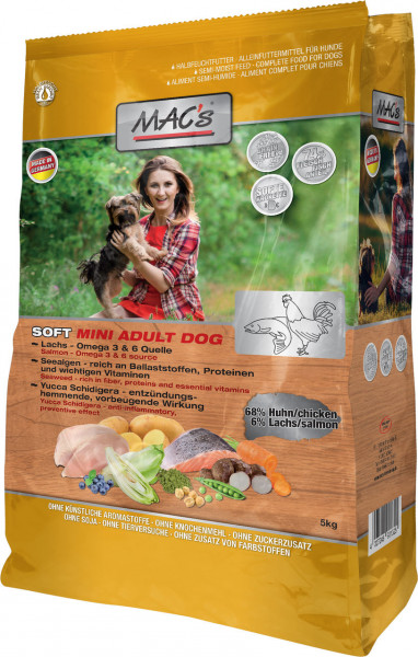 MACs Dog Soft Mini Huhn & Lachs 5kg